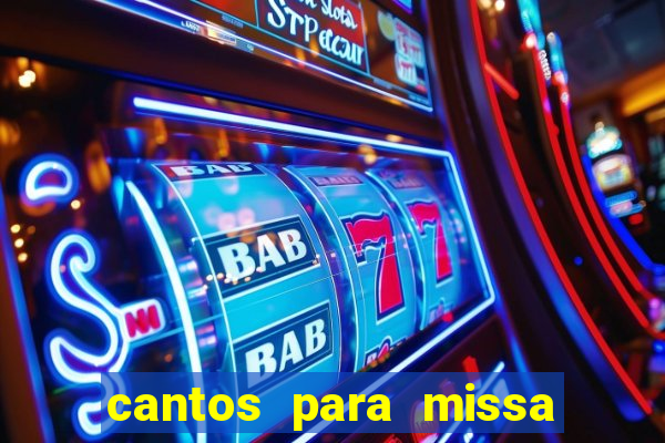 cantos para missa de santa terezinha